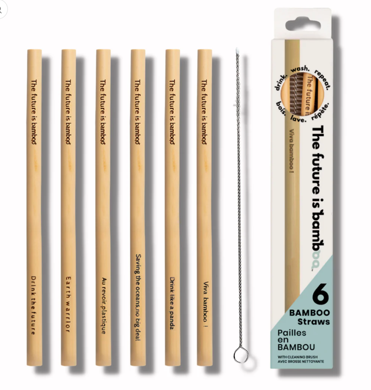Pailles en bambou - The Future is Bamboo
