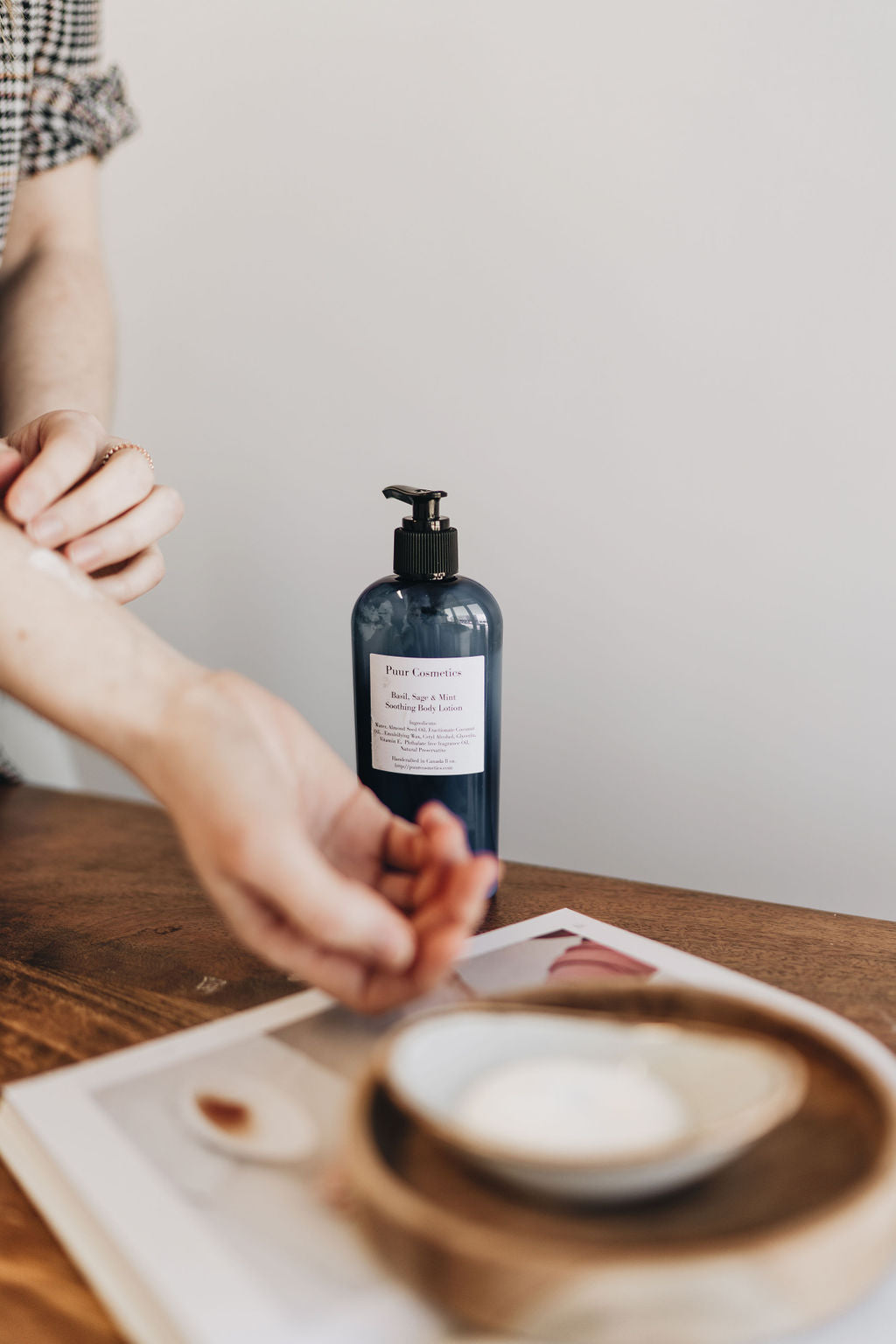 Lotion apaisante pour le corps - 8 oz - Puur Cosmetics