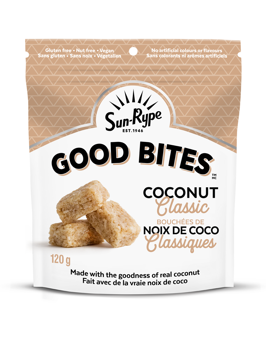 Bouchées de noix de coco - Sun-Rype