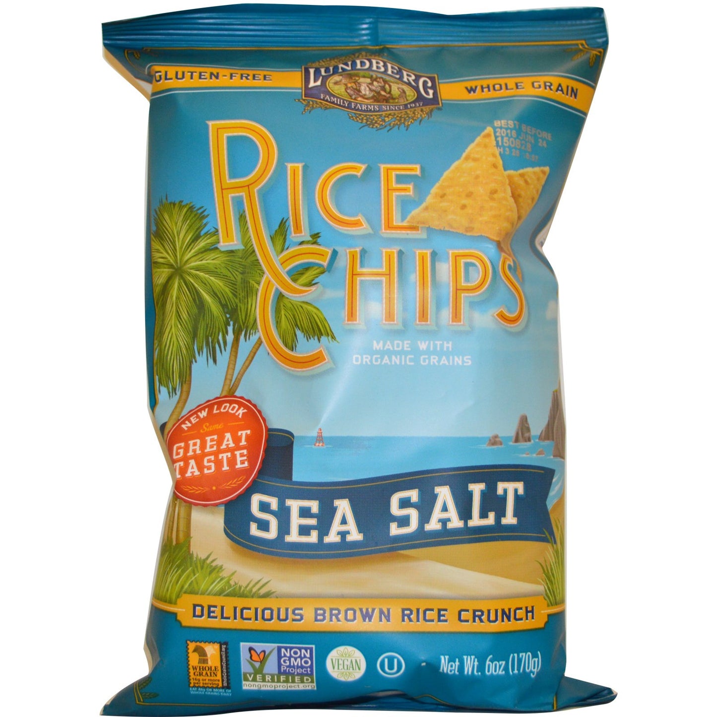 Rice Chips - Sea Salt - Lundberg