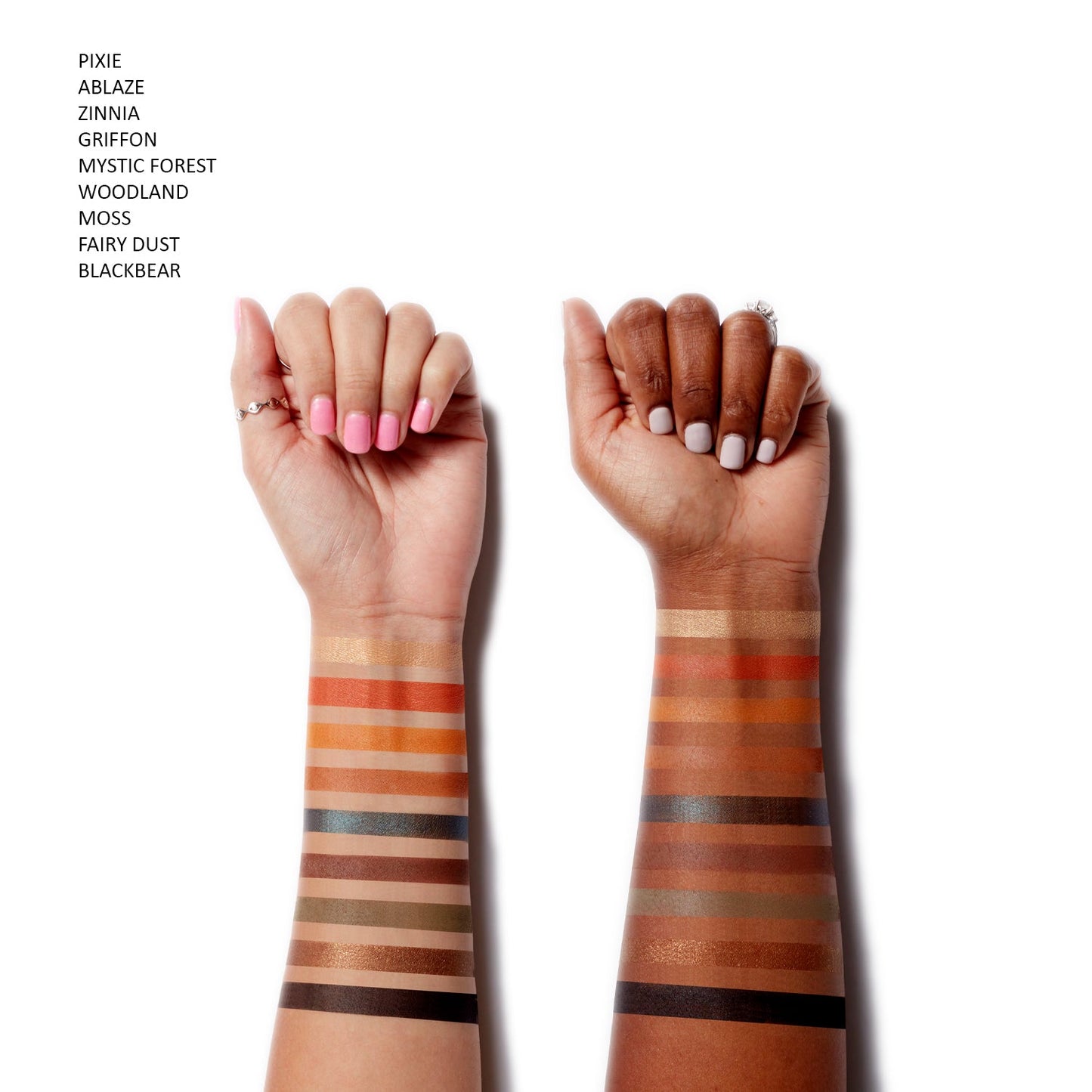 Palette d'ombres à paupières