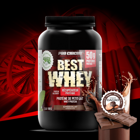 Protéine de lactosérum - Chocolat - Échantillon - Pro-Circuit Nutrition