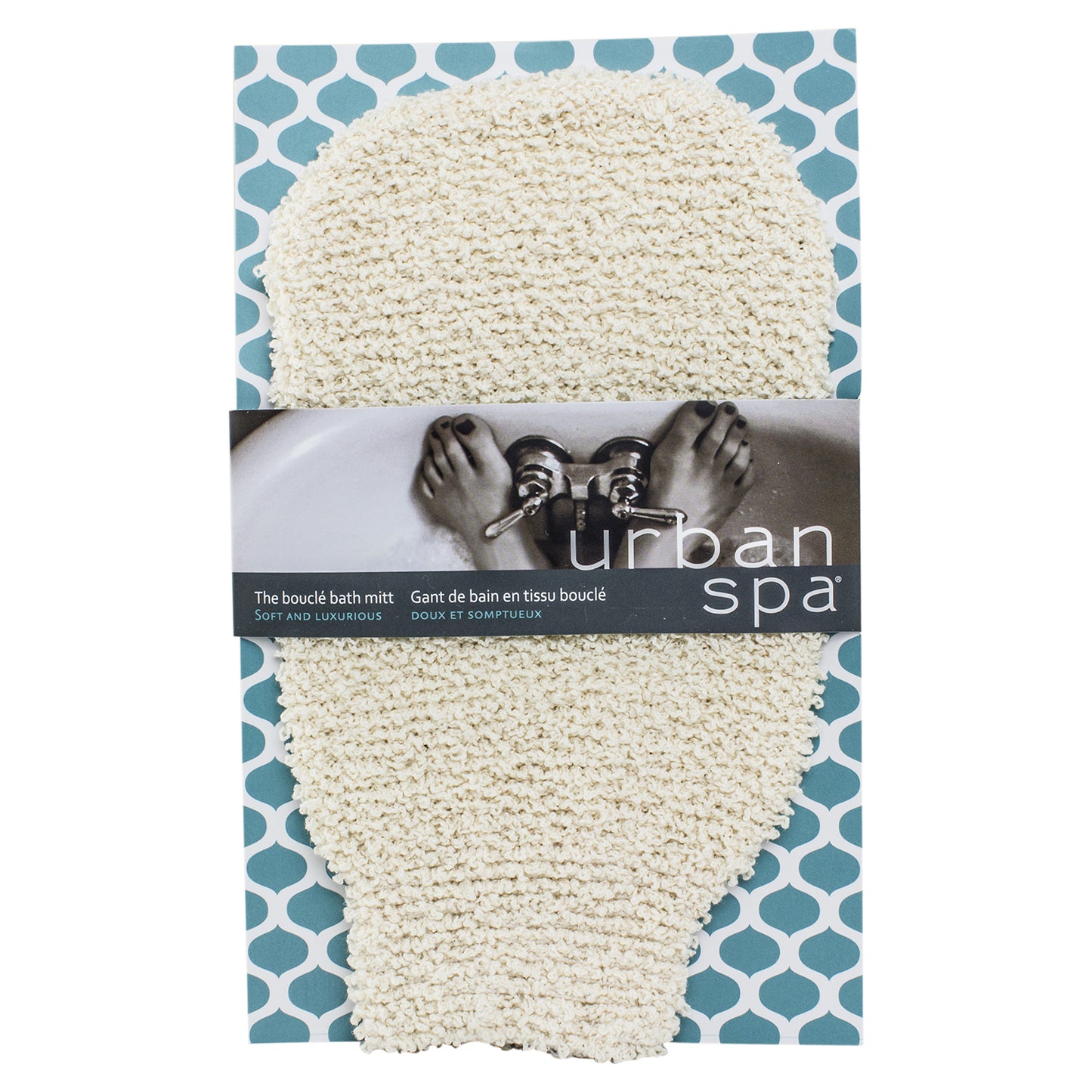 Gant de bain en tissu bouclé - Urban Spa