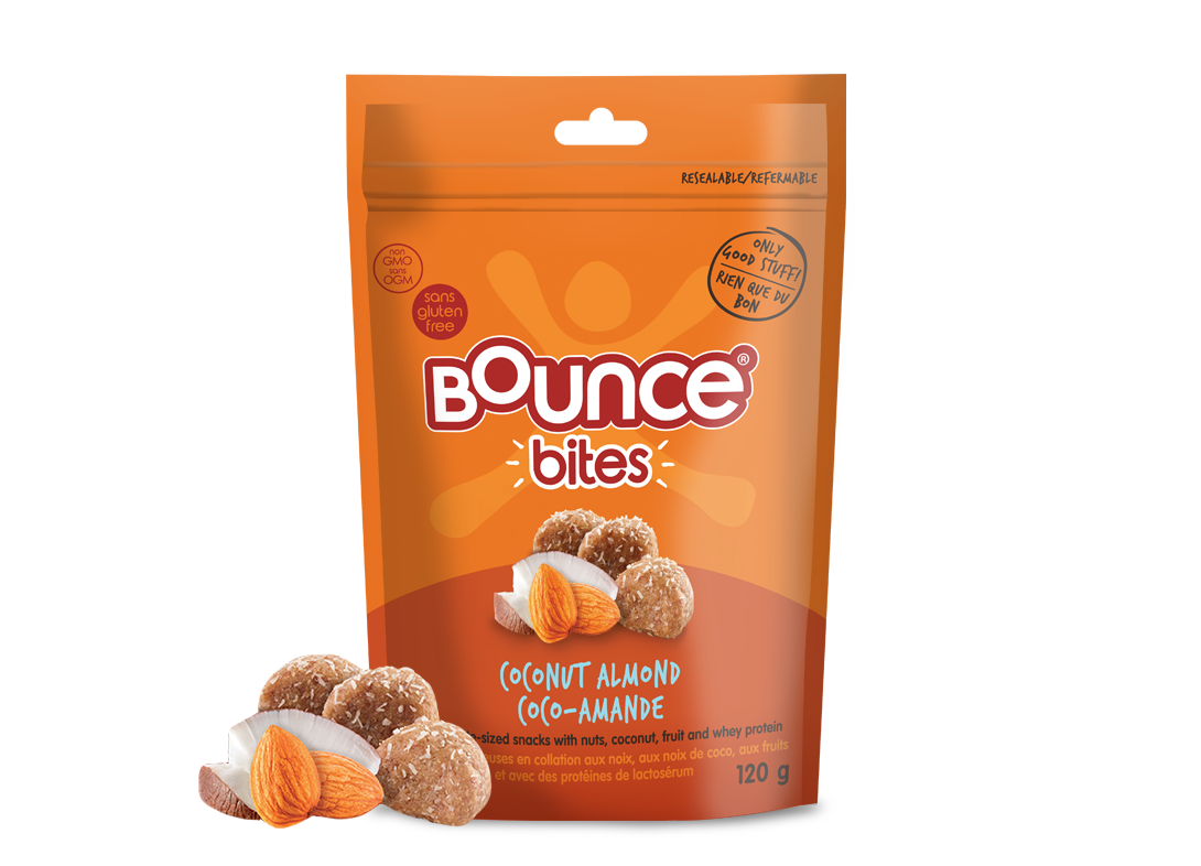 Bouchées d'énergie - Noix de coco et amandes - Bounce