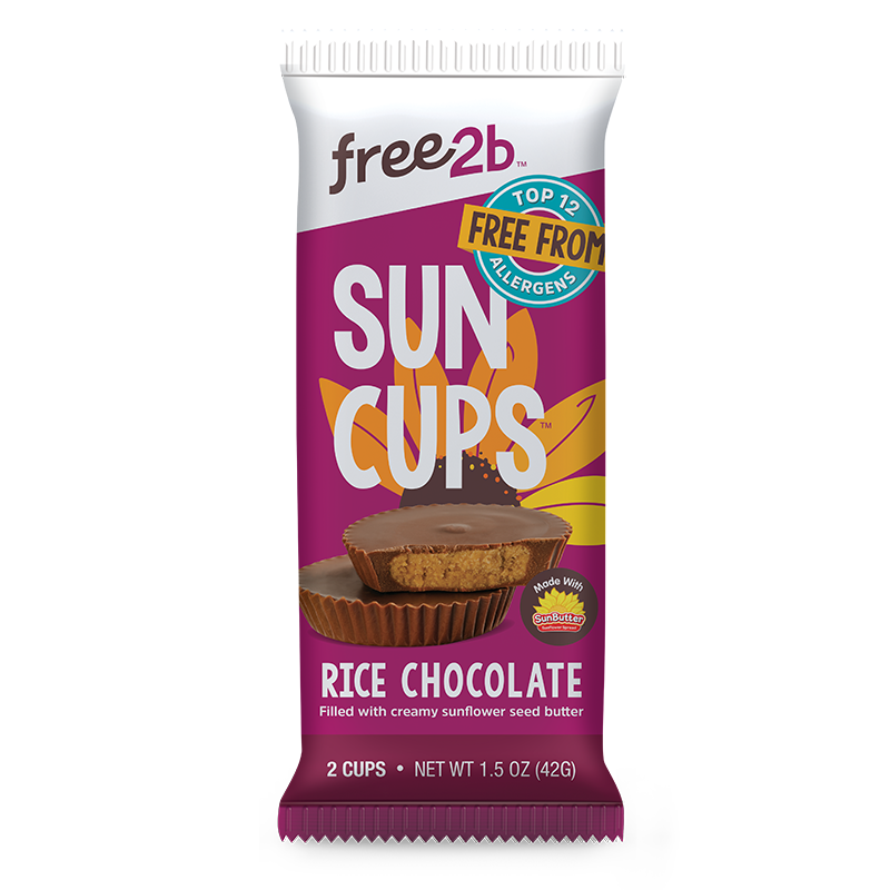 Coupes au chocolat & tournesol - Free2B