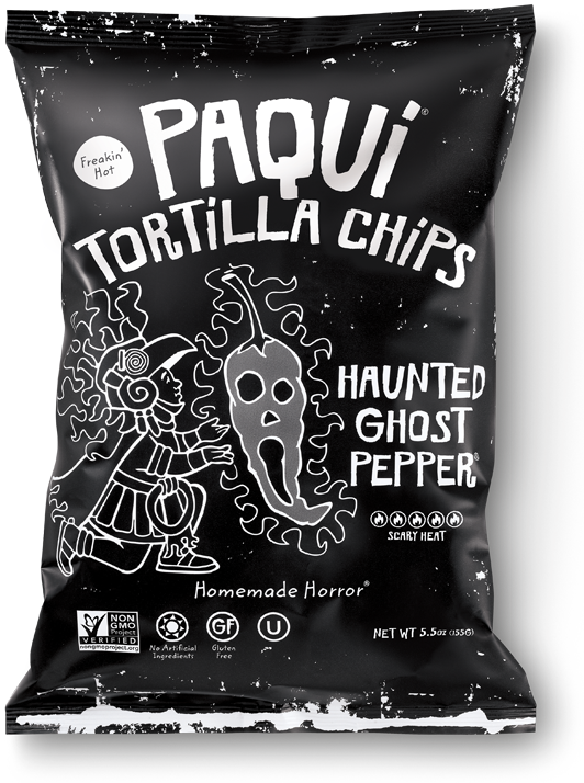Tortilla Chips - Haunted Ghost Pepper - Paqui