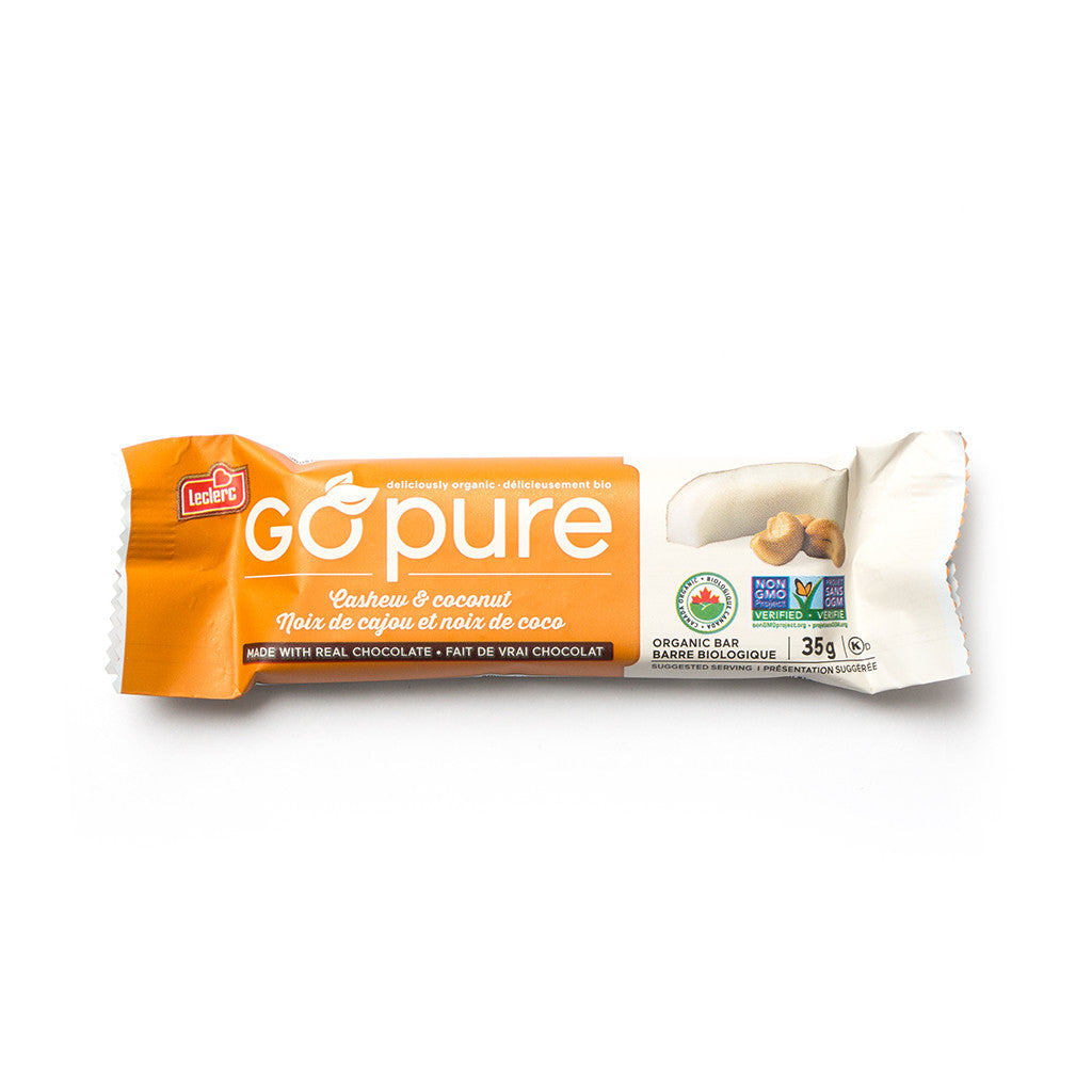 Snack Bar - Cashew Coconut - Go Pure