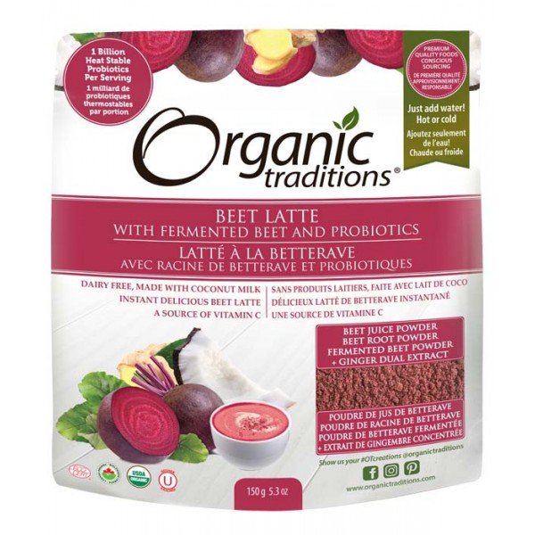 Latté à la betterave - Échantillon - Organic Traditions