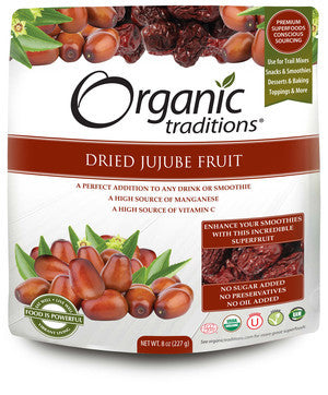 Dried Jujube Fruit - Organic Traditions