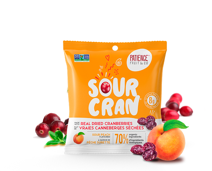 Bonbons Cerise Pêche Sourcran - Patience Fruit Co