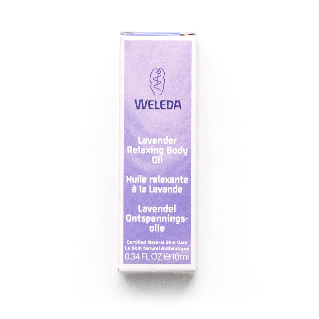 Huile relaxante pour le corps - Lavande - Weleda