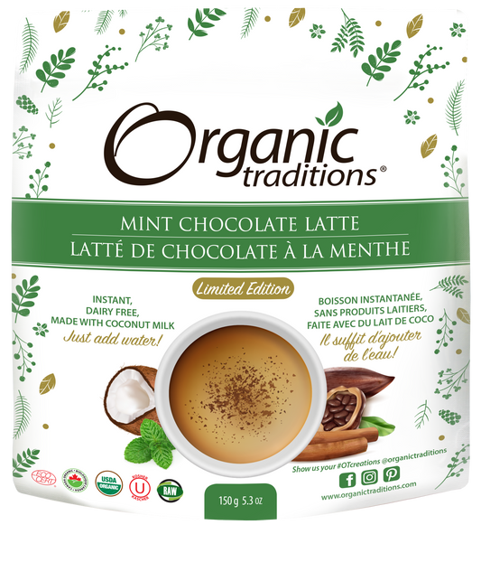 Mint Chocolate Latte - Deluxe Sample - Organic Traditions