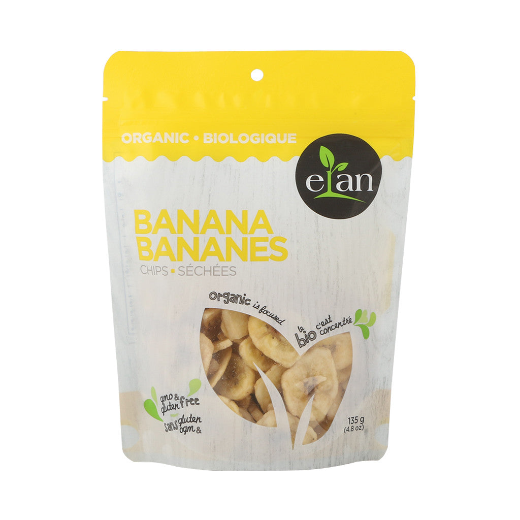 Organic Banana Chips - Elan