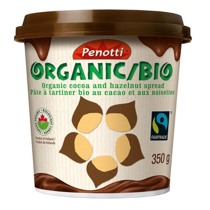 Organic Cocoa & Hazelnut Spread - Penotti