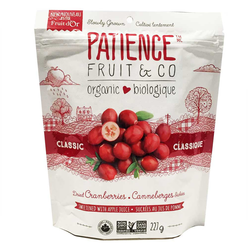 Canneberges séchées - Patience Fruit & Co