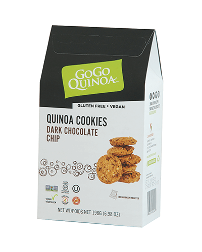 Chocolate Chip Quinoa Cookie - x2 - Gogo Quinoa