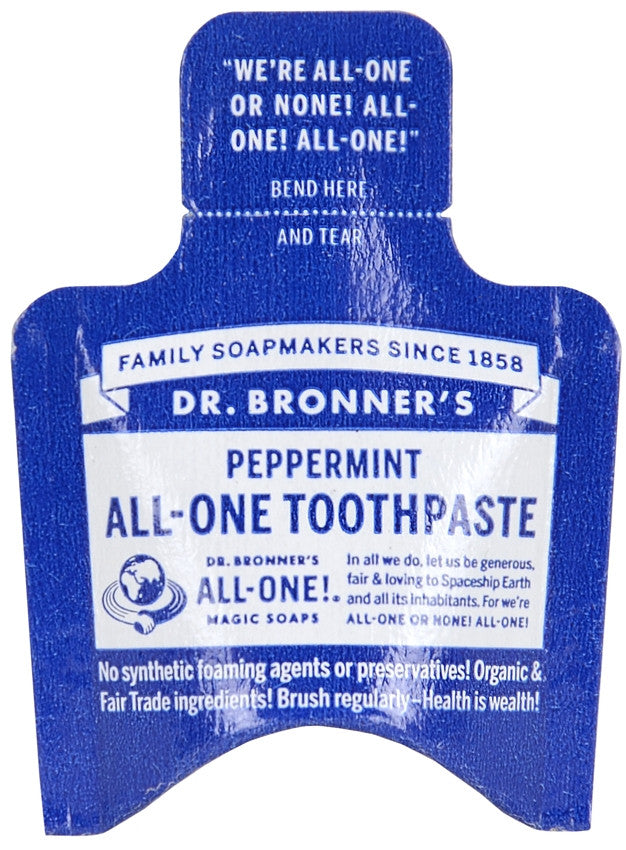 Pâte à dents - Menthe Poivrée - Dr. Bronner’s