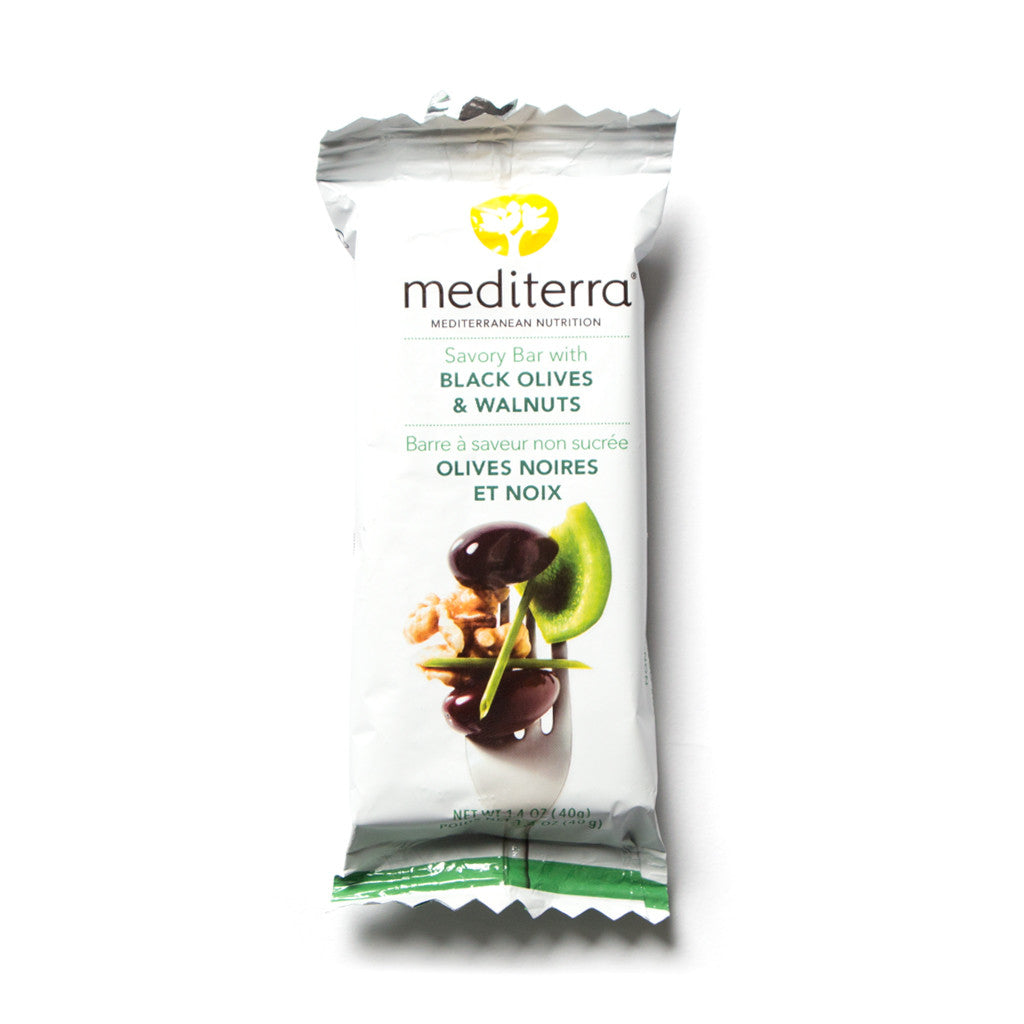 Barre Savoureuse - Olive noire & noix de grenoble - Mediterra