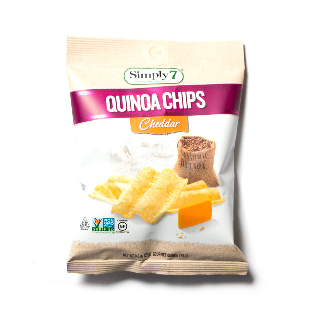 Quinoa Chips - Cheddar - Simply 7