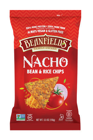 Bean & Rice Chips - Nacho - Beanfield's